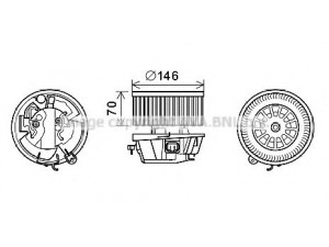 AVA QUALITY COOLING CN8296 elektrovariklis, vidinis pūtiklis 
 Šildymas / vėdinimas -> Orpūtė/dalys
6441Q6, 6441R0, 6441Q6, 6441R0