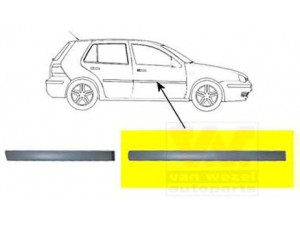 VAN WEZEL 5888404 apdailos/apsauginės juostelė, durelės 
 Kėbulas -> Apdaila/apsauga/dekoratyvinės juostelės/emblemos -> Apdailos/apsauginės juostelės
1J4 853 516 G, 1J4 853 516 G GRU