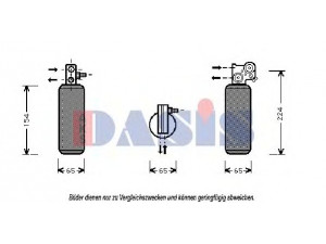 AKS DASIS 801250N džiovintuvas, oro kondicionierius 
 Oro kondicionavimas -> Džiovintuvas
7701038394