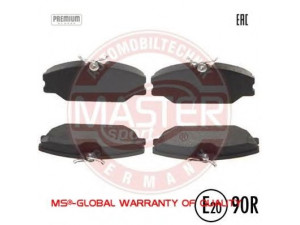 MASTER-SPORT 13046028612N-SET-MS stabdžių trinkelių rinkinys, diskinis stabdys 
 Techninės priežiūros dalys -> Papildomas remontas
7701206379
