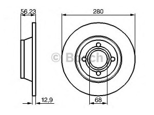 BOSCH 0 986 478 131 stabdžių diskas 
 Stabdžių sistema -> Diskinis stabdys -> Stabdžių diskas
8A0 615 301, 8A0 615 301 D, 8A0 615 301