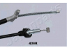 JAPANPARTS BC-436R trosas, stovėjimo stabdys 
 Stabdžių sistema -> Valdymo svirtys/trosai
47510-SWA-013