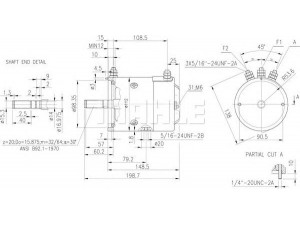 MAHLE ORIGINAL MM 296 elektrovariklis