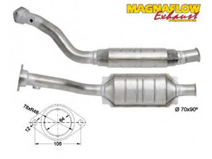 MAGNAFLOW 80960 katalizatoriaus keitiklis 
 Išmetimo sistema -> Katalizatoriaus keitiklis
173148, 173149