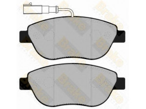 Brake ENGINEERING PA1307 stabdžių trinkelių rinkinys, diskinis stabdys 
 Techninės priežiūros dalys -> Papildomas remontas
71752990, 71754803, 77362092, 77362195