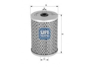 UFI 26.618.00 kuro filtras 
 Degalų tiekimo sistema -> Kuro filtras/korpusas
4.531.0010A, 4.531.010, 2502175041