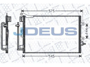 JDEUS 723M80 kondensatorius, oro kondicionierius 
 Oro kondicionavimas -> Kondensatorius
8200468911, 8200688392