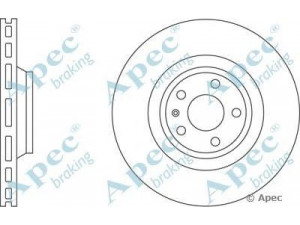 APEC braking DSK2244 stabdžių diskas 
 Dviratė transporto priemonės -> Stabdžių sistema -> Stabdžių diskai / priedai
4F0615301G