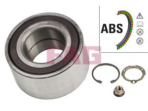 FAG 713 6309 90 rato guolio komplektas 
 Ašies montavimas/vairavimo mechanizmas/ratai -> Rato stebulė/montavimas -> Rato guolis
60 01 547 686, 60 01 547 686
