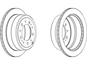 FERODO DDF1597-1 stabdžių diskas 
 Dviratė transporto priemonės -> Stabdžių sistema -> Stabdžių diskai / priedai
4243160220, 4243160221, 4243160280