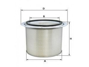 UNIFLUX FILTERS XA2154 oro filtras
