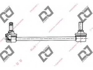 DJ PARTS DL1064 šarnyro stabilizatorius 
 Ašies montavimas/vairavimo mechanizmas/ratai -> Stabilizatorius/fiksatoriai -> Savaime išsilyginanti atrama
B26R28170