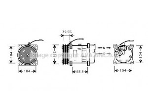 AVA QUALITY COOLING VLK039 kompresorius, oro kondicionierius
11104419
