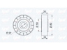 IPD 15-0146 kreipiantysis skriemulys, V formos rumbuotas diržas
6080 5460, 60805460, 6081 2645