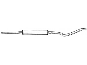 AKS DASIS SG30400 vidurinis duslintuvas