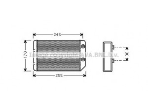 AVA QUALITY COOLING OL6314 šilumokaitis, salono šildymas 
 Šildymas / vėdinimas -> Šilumokaitis
1618169, 09118440, 9118440, 09118440