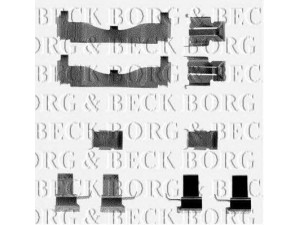 BORG & BECK BBK1159 priedų komplektas, diskinių stabdžių trinkelės 
 Stabdžių sistema -> Diskinis stabdys -> Stabdžių dalys/priedai