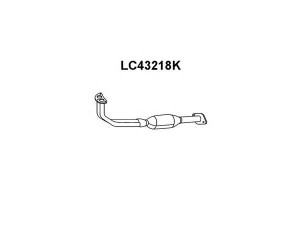 VENEPORTE LC43218K katalizatoriaus keitiklis 
 Išmetimo sistema -> Katalizatoriaus keitiklis
7731376