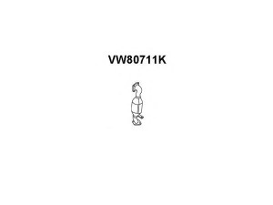 VENEPORTE VW80711K katalizatoriaus keitiklis
1K0254200AX