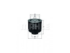 KNECHT KC 388D kuro filtras 
 Techninės priežiūros dalys -> Papildomas remontas
1770A012