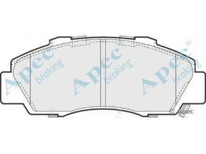 APEC braking PAD1014 stabdžių trinkelių rinkinys, diskinis stabdys 
 Techninės priežiūros dalys -> Papildomas remontas
45022S10A00, 45022S10E50, 45022S10G01