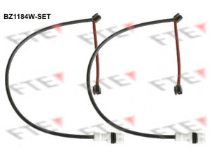 FTE BZ1184W-SET įspėjimo kontaktas, stabdžių trinkelių susidėvėjimas 
 Stabdžių sistema -> Susidėvėjimo indikatorius, stabdžių trinkelės
944 612 365 00, 944 612 365 01