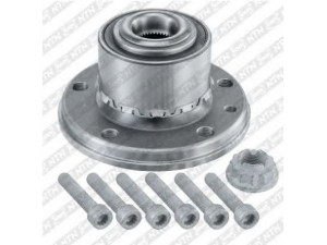 SNR R154.62 rato guolio komplektas 
 Ašies montavimas/vairavimo mechanizmas/ratai -> Rato stebulė/montavimas -> Rato guolis
7H0498611