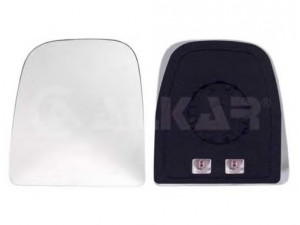 ALKAR 6432249 veidrodėlio stiklas, išorinis veidrodėlis 
 Kėbulas -> Keleivių kabina -> Veidrodėlis
504 168 235 / 504 168