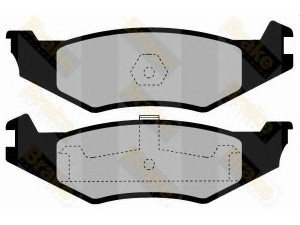 Brake ENGINEERING PA1444 stabdžių trinkelių rinkinys, diskinis stabdys 
 Techninės priežiūros dalys -> Papildomas remontas
0000K04728146, 05011762AA, 05080896AA