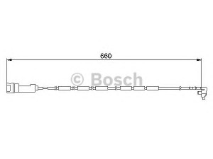 BOSCH 1 987 474 907 įspėjimo kontaktas, stabdžių trinkelių susidėvėjimas 
 Stabdžių sistema -> Susidėvėjimo indikatorius, stabdžių trinkelės
1238343, 90250705