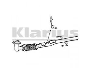 KLARIUS SB120G išleidimo kolektorius 
 Išmetimo sistema -> Išmetimo vamzdžiai
12803030