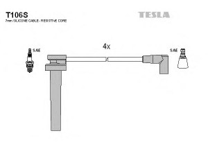TESLA T106S uždegimo laido komplektas