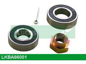 LUCAS ENGINE DRIVE LKBA86001 rato guolio komplektas 
 Ašies montavimas/vairavimo mechanizmas/ratai -> Rato stebulė/montavimas -> Rato guolis