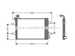 AVA QUALITY COOLING SA5007 kondensatorius, oro kondicionierius