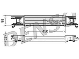 DENSO DIT01001 tarpinis suslėgto oro aušintuvas, kompresorius 
 Variklis -> Oro tiekimas -> Įkrovos agregatas (turbo/superįkrova) -> Tarpinis suslėgto oro aušintuvas
51837369