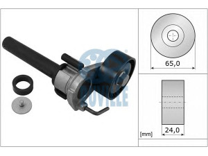RUVILLE 56379 įtempiklio svirtis, V formos rumbuotas diržas 
 Diržinė pavara -> V formos rumbuotas diržas/komplektas -> Įtempiklis
06J 903 133 A