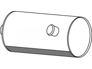 DINEX 80400 vidurinis duslintuvas