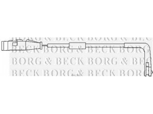 BORG & BECK BWL3007 įspėjimo kontaktas, stabdžių trinkelių susidėvėjimas
13139260, 6235648