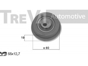 TREVI AUTOMOTIVE KD1502 paskirstymo diržo komplektas 
 Techninės priežiūros dalys -> Papildomas remontas