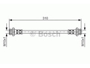 BOSCH 1 987 476 486 stabdžių žarnelė 
 Stabdžių sistema -> Stabdžių žarnelės
46210 79916, 46210 85E00, 46210 85E10