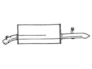 AKS DASIS SG40639 galinis duslintuvas