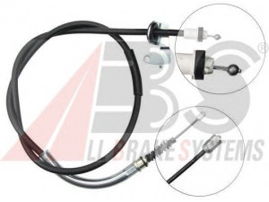 A.B.S. K16958 trosas, stovėjimo stabdys 
 Stabdžių sistema -> Valdymo svirtys/trosai
34 40 6 777 399