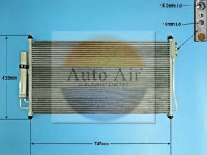 AUTO AIR GLOUCESTER 16-2038 kondensatorius, oro kondicionierius 
 Oro kondicionavimas -> Kondensatorius
92100CA000