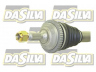 DA SILVA JC3519A kardaninis velenas 
 Ratų pavara -> Kardaninis velenas
9630767880
