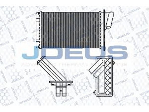 JDEUS 223B49 šilumokaitis, salono šildymas 
 Šildymas / vėdinimas -> Šilumokaitis
7701038542