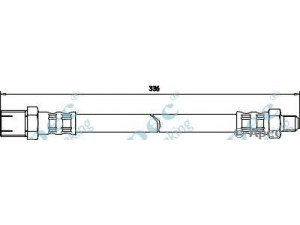 APEC braking HOS3630 stabdžių žarnelė
GBH108
