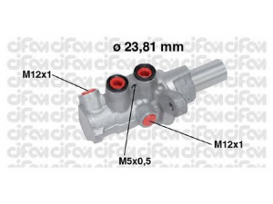 CIFAM 202-749 pagrindinis cilindras, stabdžiai 
 Stabdžių sistema -> Pagrindinis stabdžių cilindras
46012-JD80A