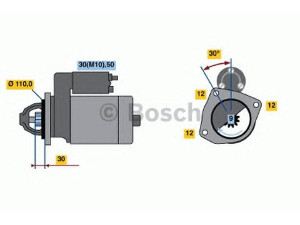 BOSCH 0 001 362 073 starteris 
 Elektros įranga -> Starterio sistema -> Starteris
1516722R, 4412894, 4448694, 4713807