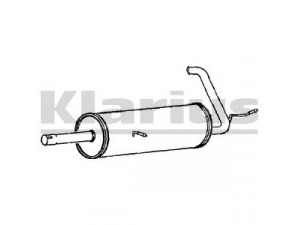 KLARIUS FE653A galinis duslintuvas 
 Išmetimo sistema -> Duslintuvas
1025299, 1026241, 1026268, 1026431