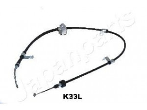 JAPANPARTS BC-K33L trosas, stovėjimo stabdys 
 Stabdžių sistema -> Valdymo svirtys/trosai
597601G000, 597601G010